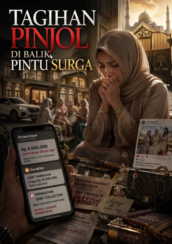 Tagihan Pinjol di Balik Pintu Surga