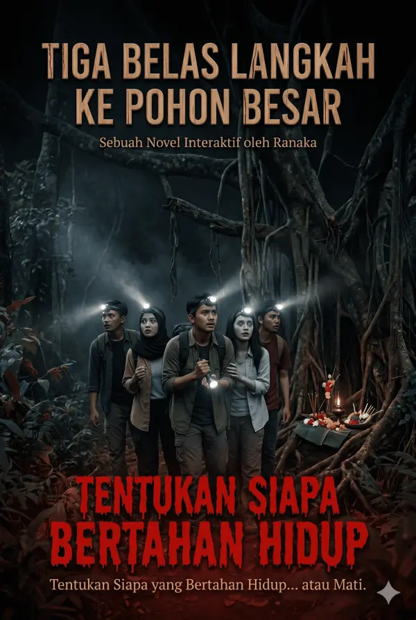 TIGA BELAS LANGKAH KE POHON BESAR